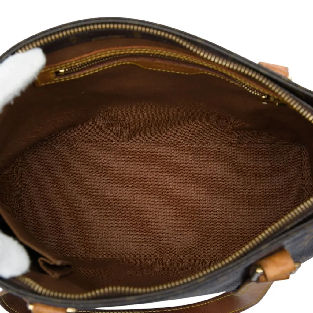 Louis Vuitton Monogram Cabas Piano Brown Canvas Very good - Model View