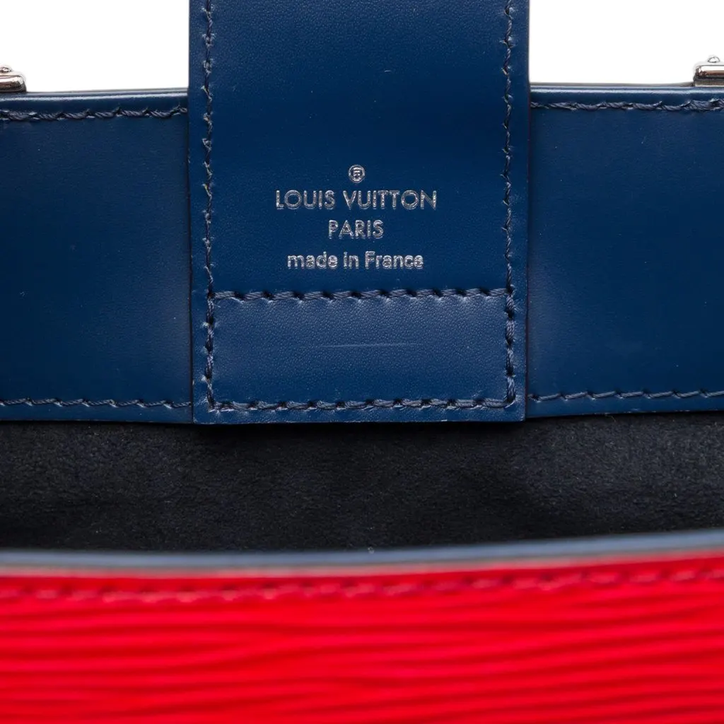 Louis Vuitton Epi Kleber PM Red Leather Very good - Box View