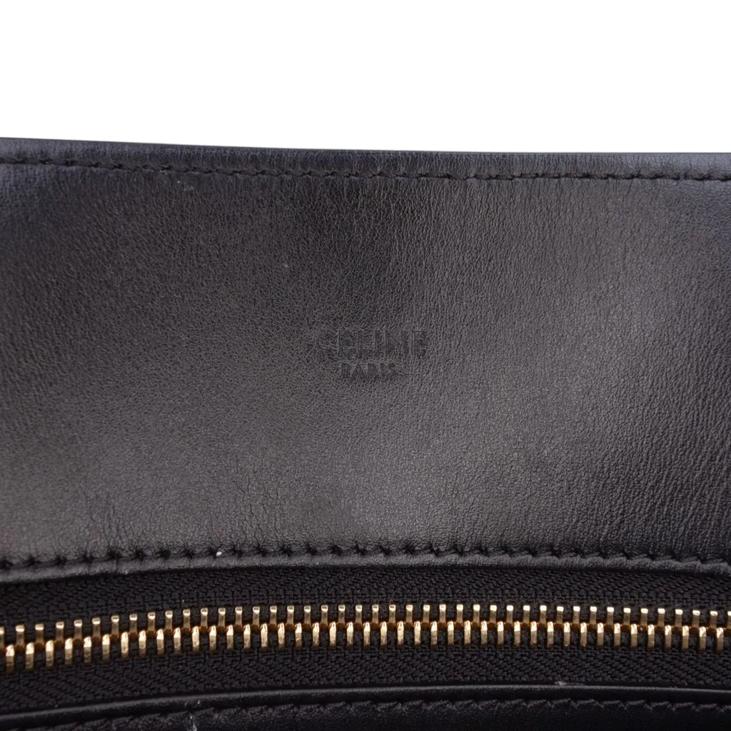 Celine Large Triomphe Coated Canvas Cabas Vertical Tote Brown Canvas Very good - Box View