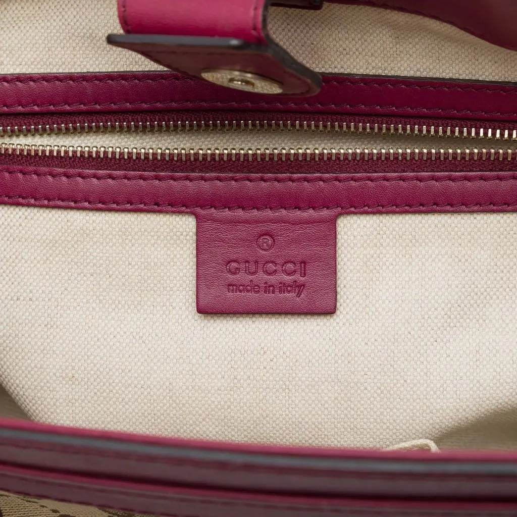 Gucci GG Canvas Mayfair Tote Beige Canvas Very good - Box View