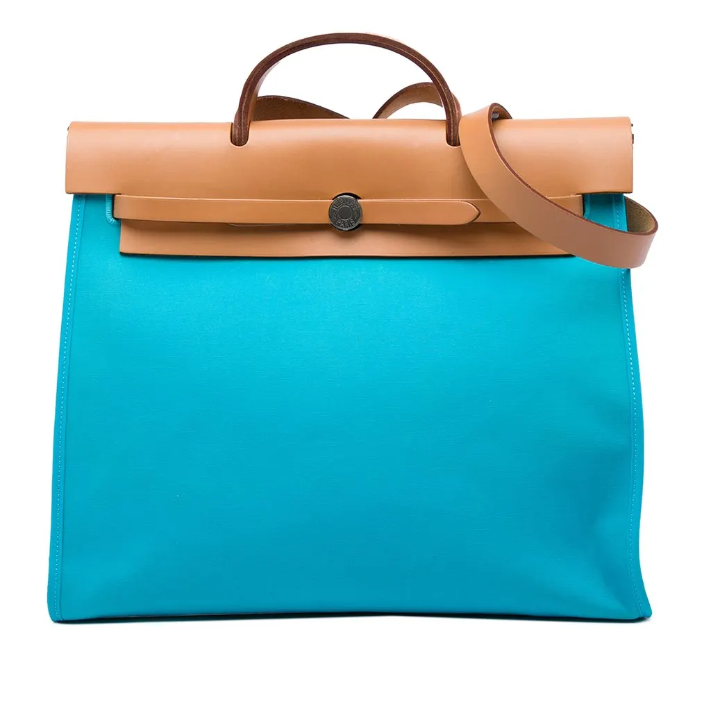 Hermès Toile Verso Herbag Zip 39
