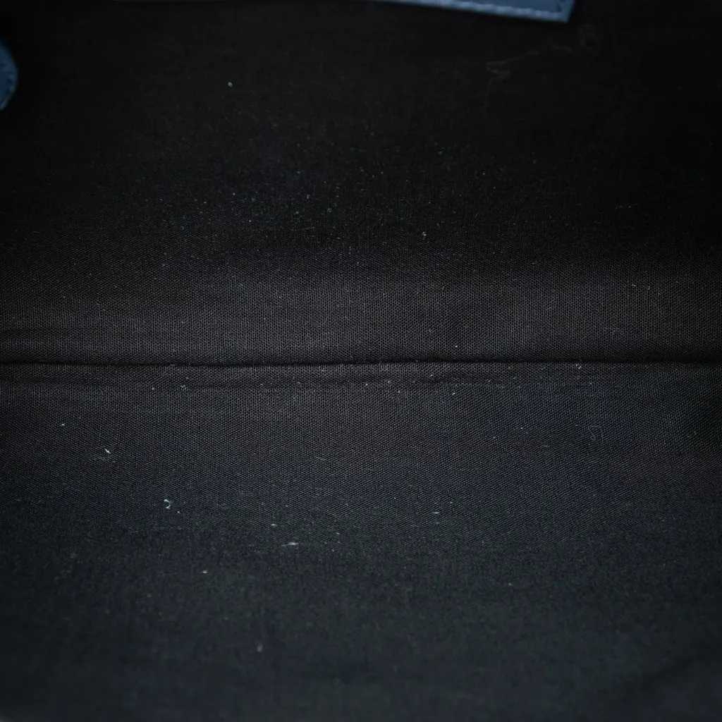 Balenciaga Lambskin Motocross Giant 12 Envelope Clutch With Strap Blue Leather Very good - Model View