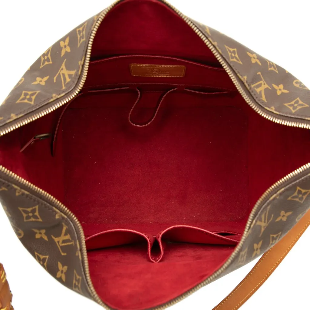 Louis Vuitton Monogram Amfar Three Brown Very good - Model View