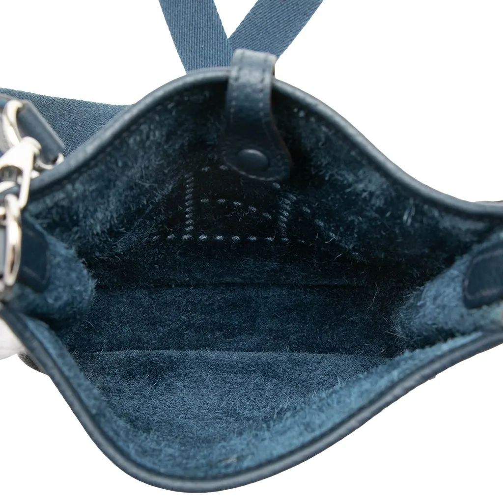 Hermès Clemence Evelyne 16 Amazone Blue Leather Very good - Model View