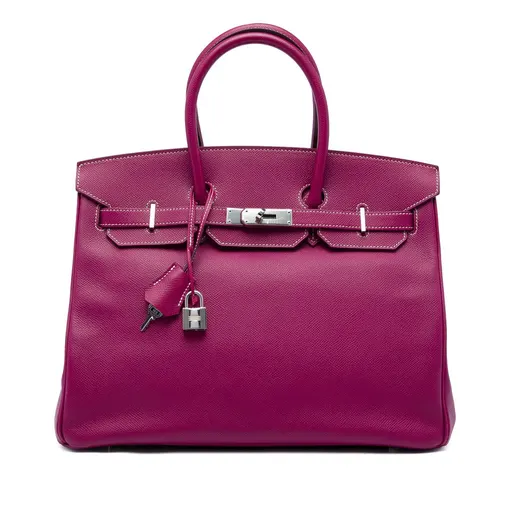 Hermès Epsom Candy Verso Birkin Retourne 35