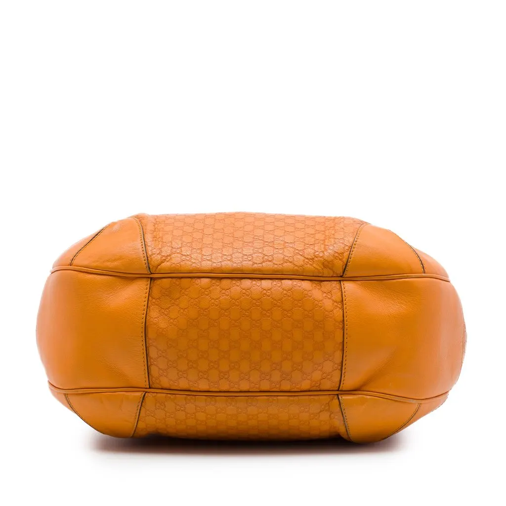 Gucci Microguccissima Nice Shoulder Bag Orange Leather Very good - Inside View