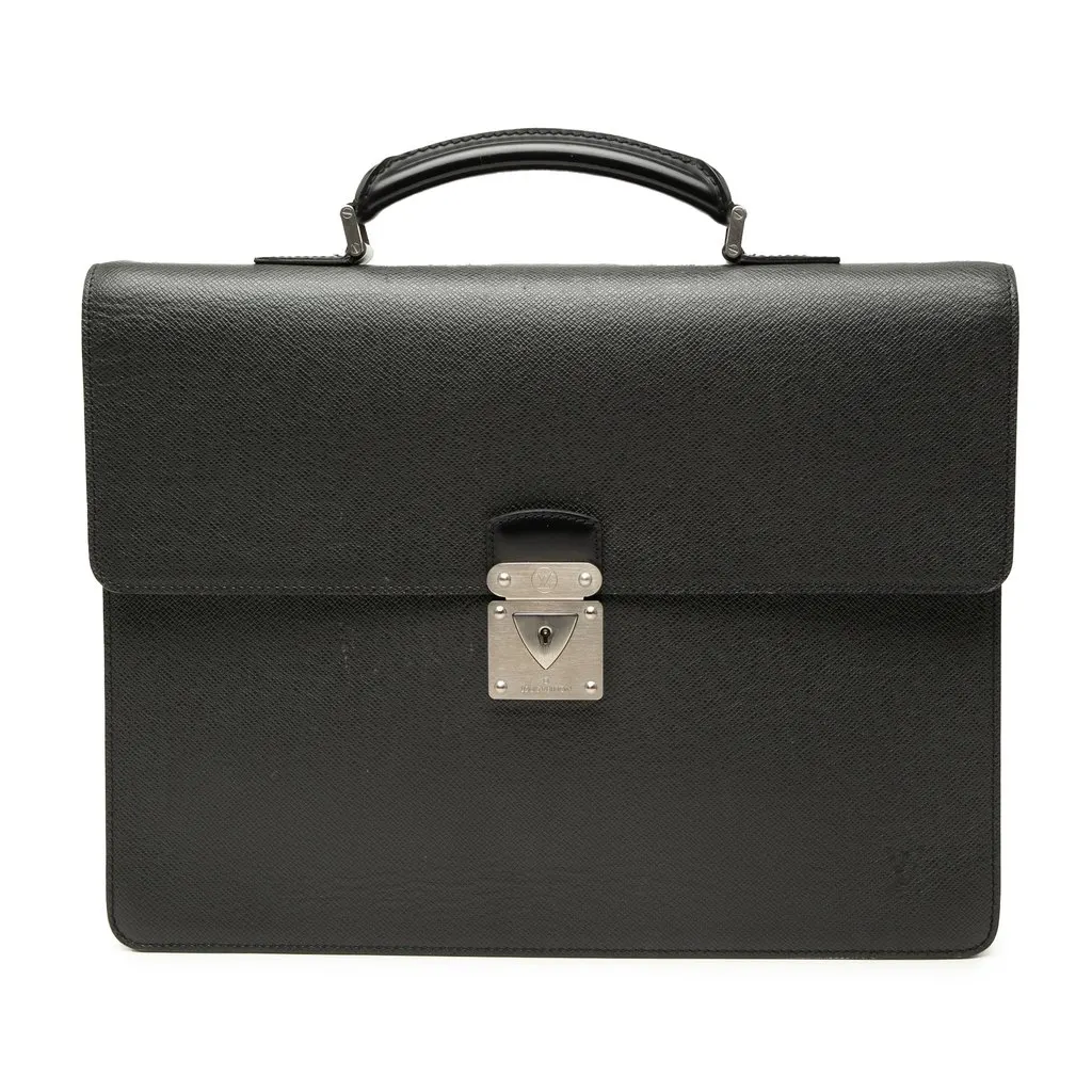 Louis Vuitton Taiga Laguito Black Leather Very good - Front View