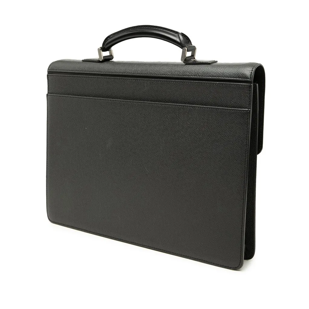 Louis Vuitton Taiga Laguito Black Leather Very good - Back View