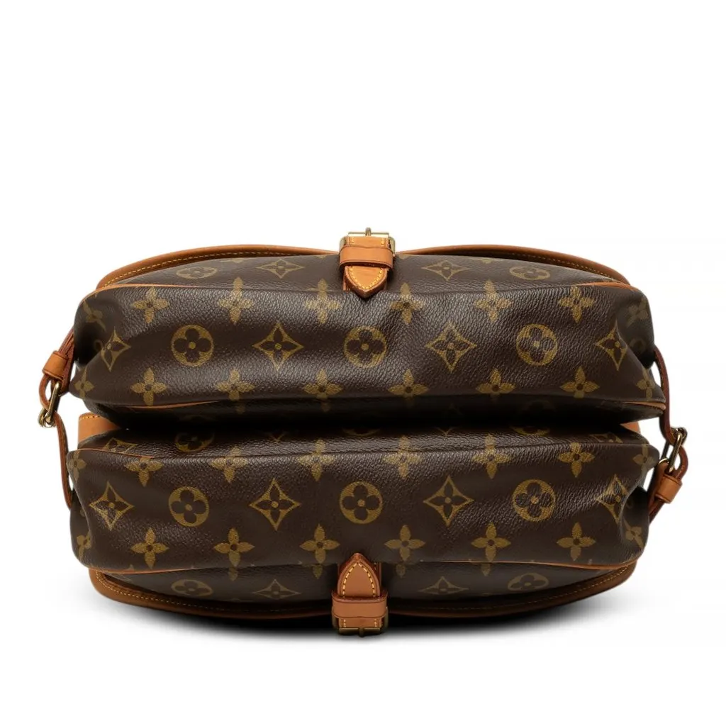 Louis Vuitton Monogram Saumur 30 Brown Canvas Good - Inside View