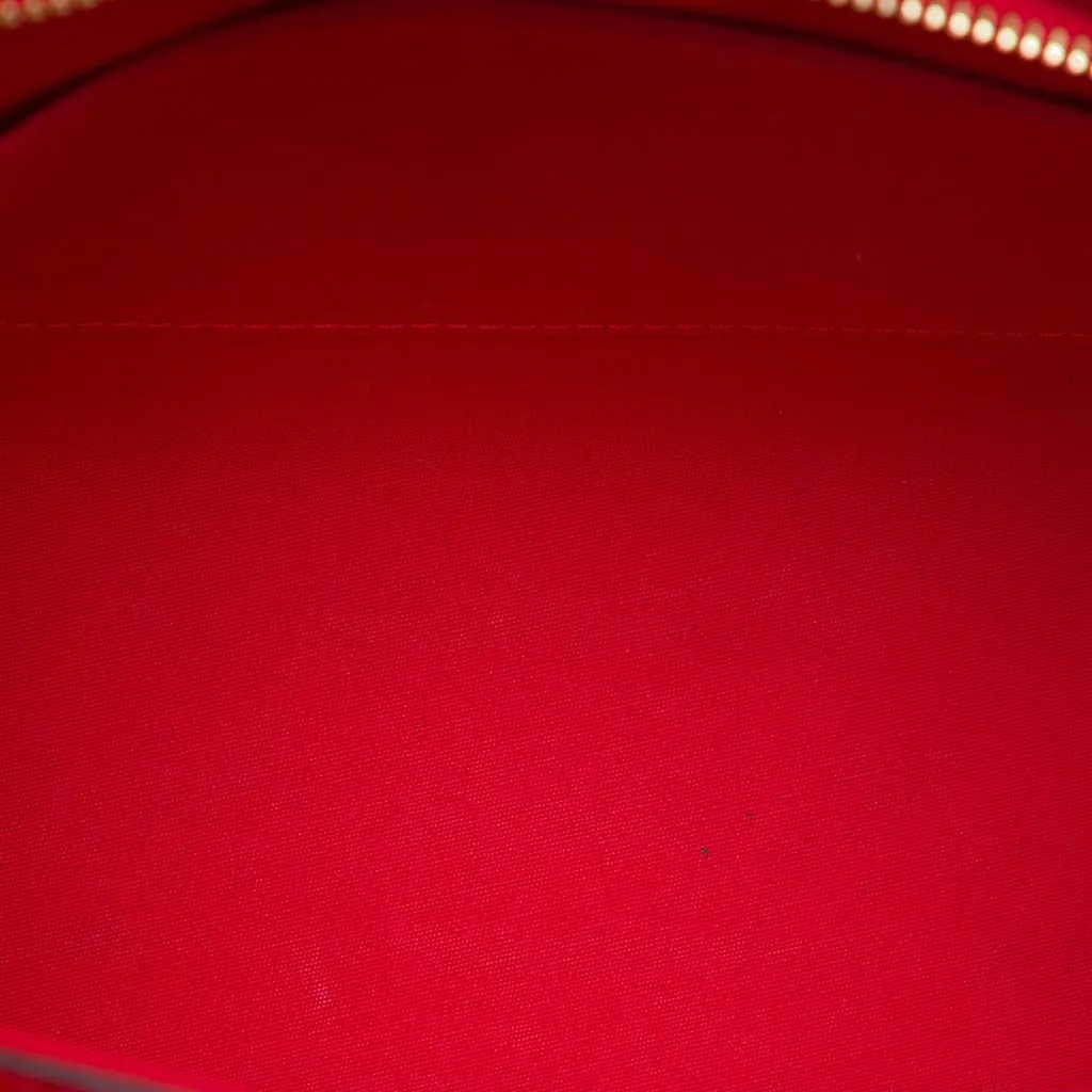 Louis Vuitton Monogram Vernis Brea PM Red Leather Very good - Box View