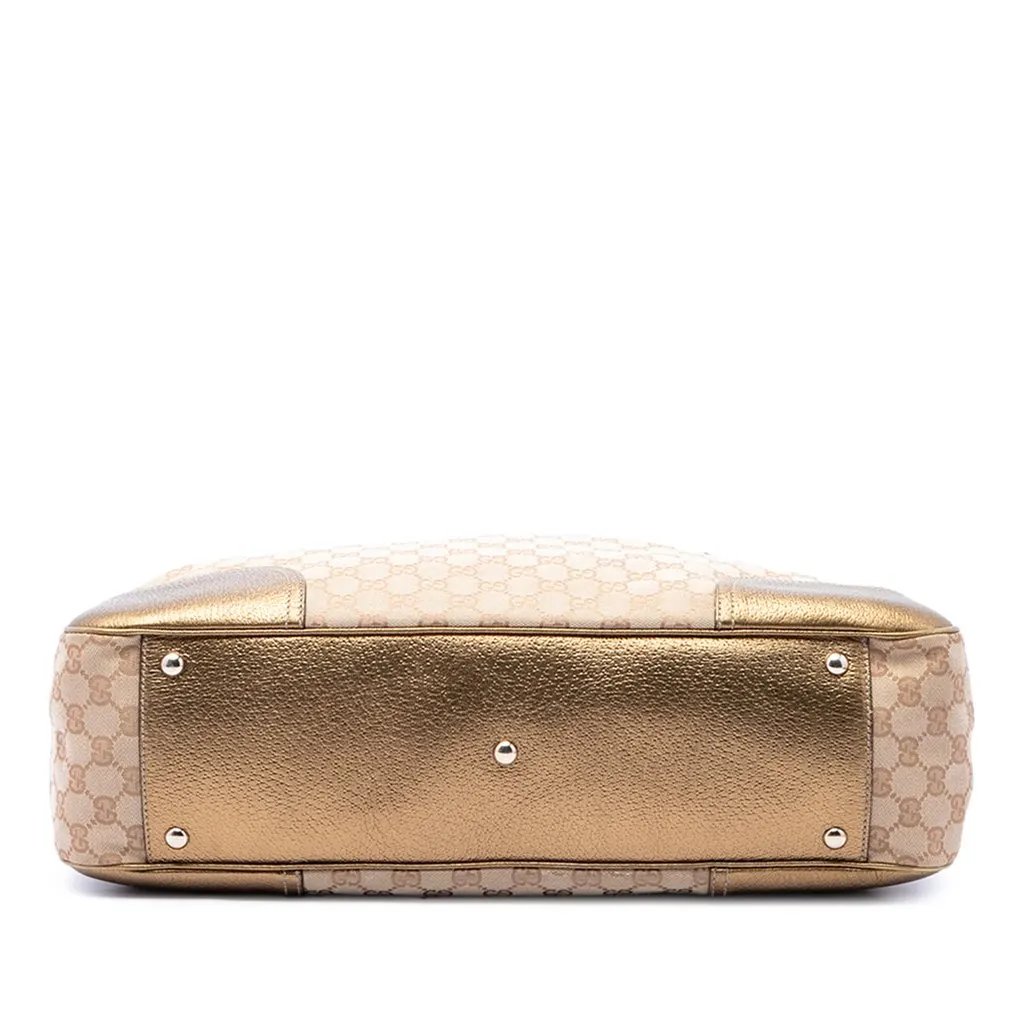 Gucci GG Canvas Princy Tote Beige Very good - Inside View