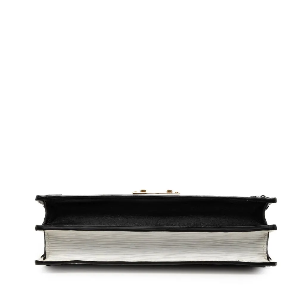Louis Vuitton Epi Trunk Clutch White Leather Very good - Inside View