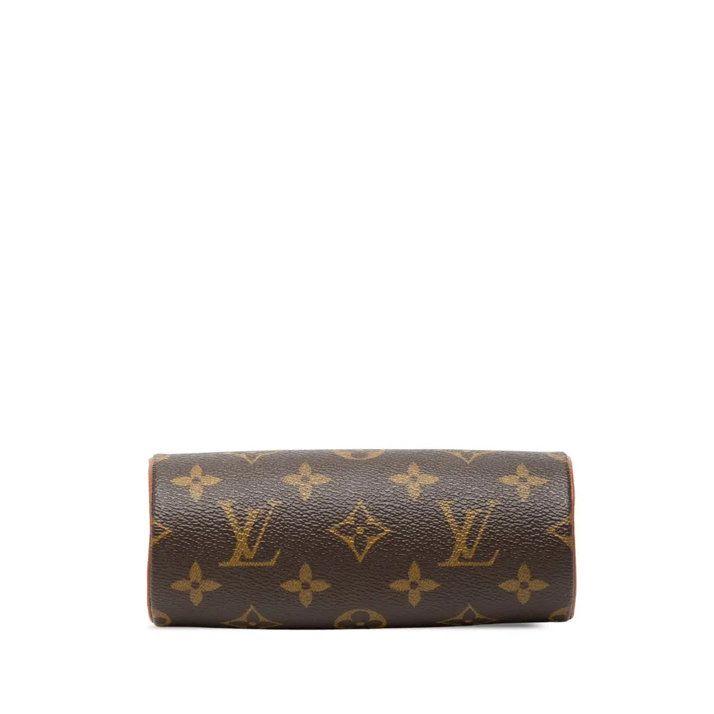 Louis Vuitton Monogram Papillon Pochette Brown Very good - Inside View