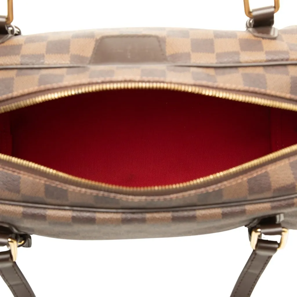 Louis Vuitton Damier Ebene Rivington PM Brown Canvas Good - Model View