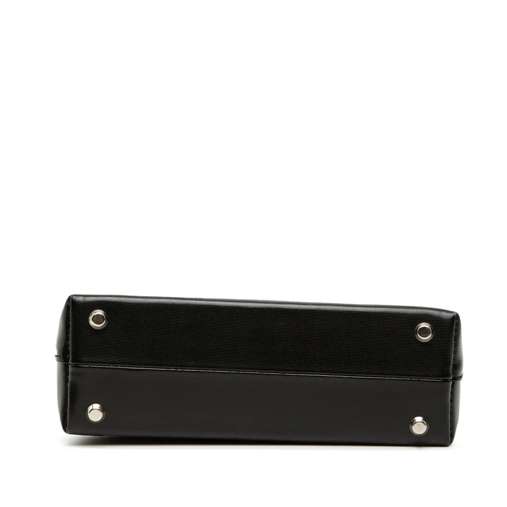 Givenchy Leather Anastasia 4G Logo Top Handle Bag Black Leather Good - Inside View