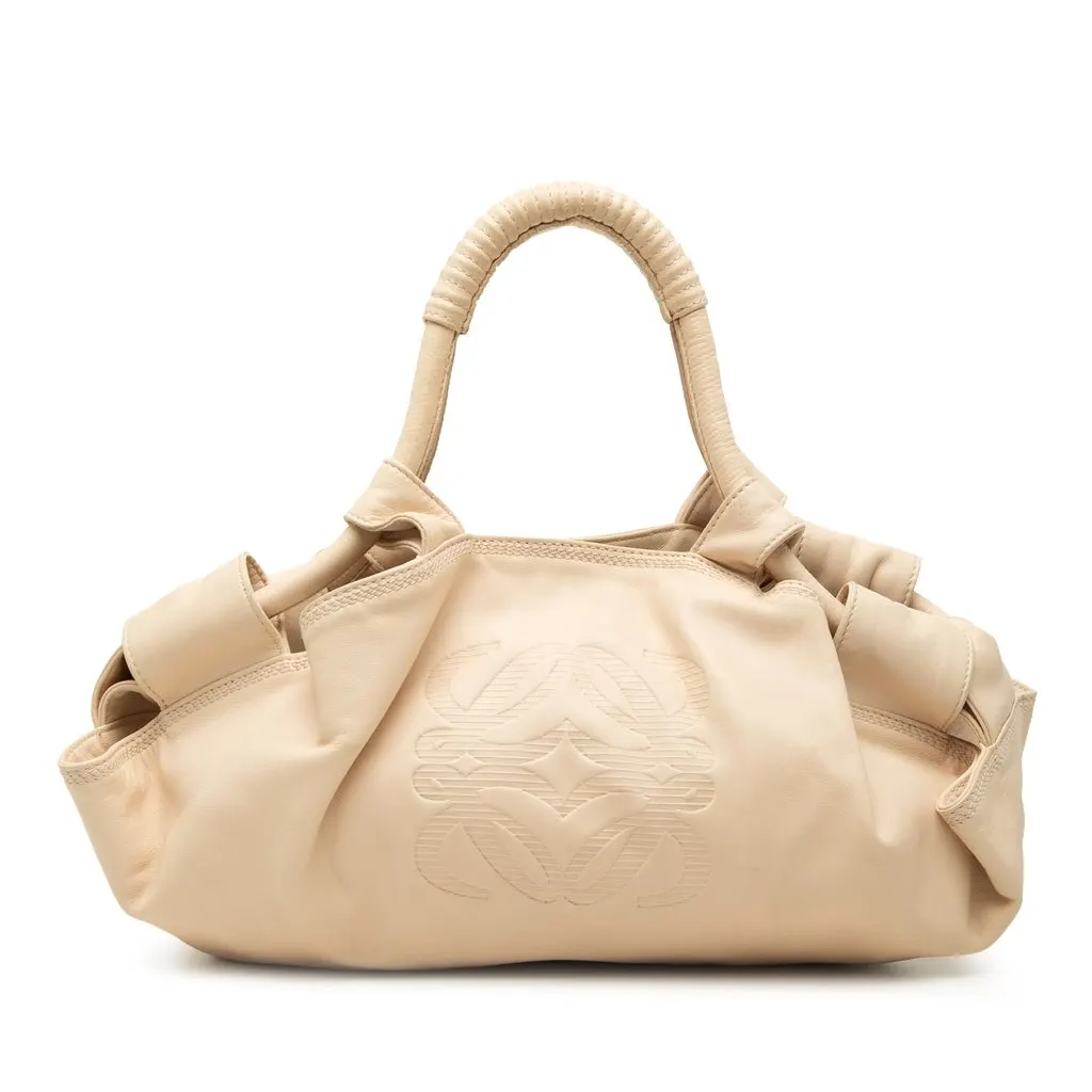 LOEWE Nappa Aire Brown Leather Very good - Front View