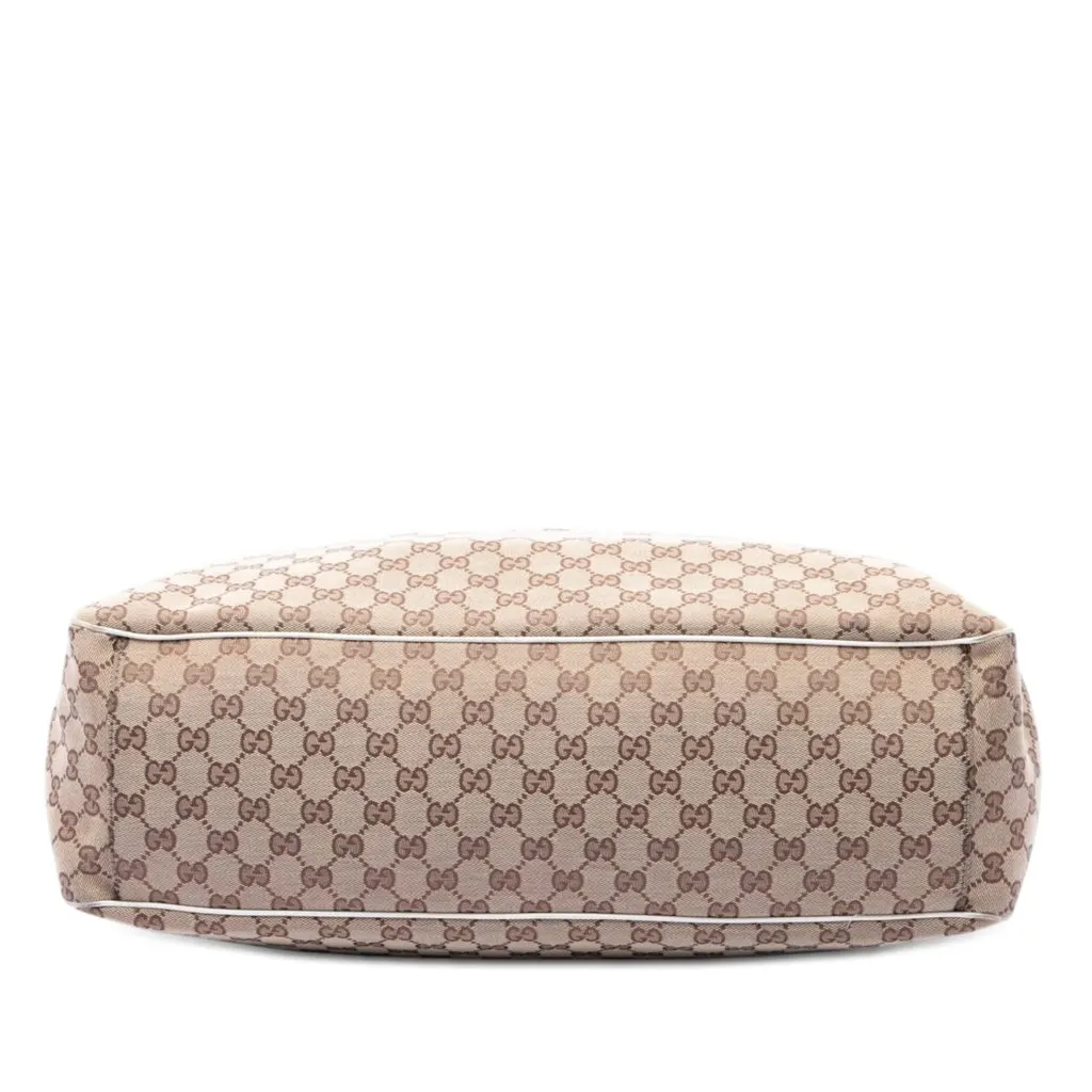 Gucci Large GG Canvas Positano Scarf Tote Beige Very good - Inside View
