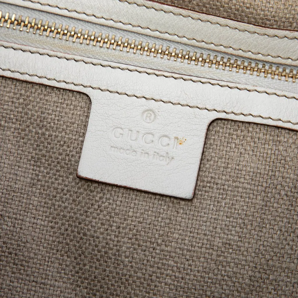 Gucci Large GG Canvas Positano Scarf Tote Beige Very good - Box View