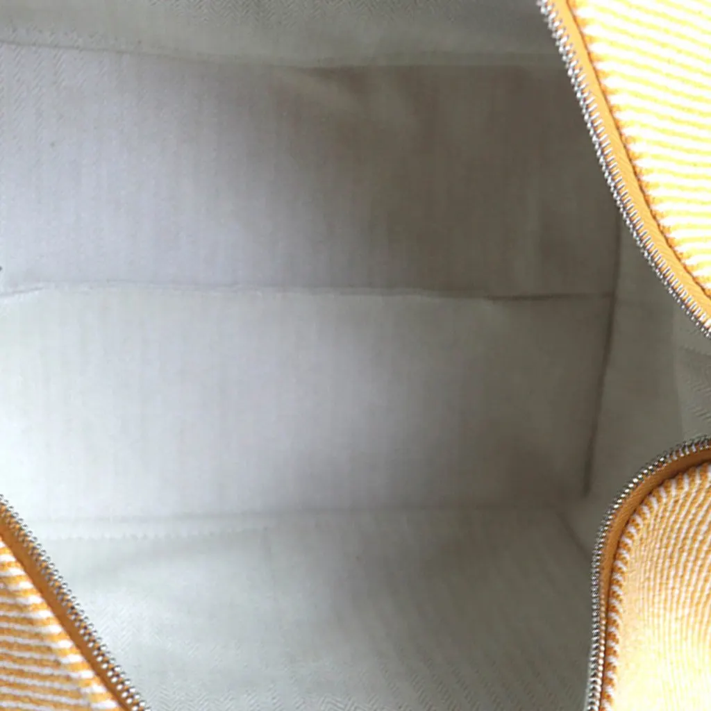 Hermès Large Wool Bride A Brac Au Carre Case Orange Never worn - Box View