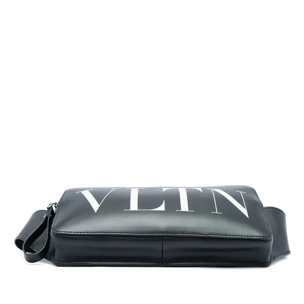 Valentino Leather VLTN Rockstud Belt Bag Black Leather Good - Inside View