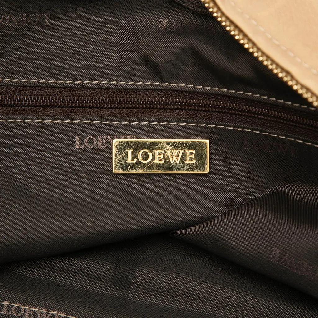 LOEWE Metallic Leather Amazona 28 Gold Leather Very good - Box View