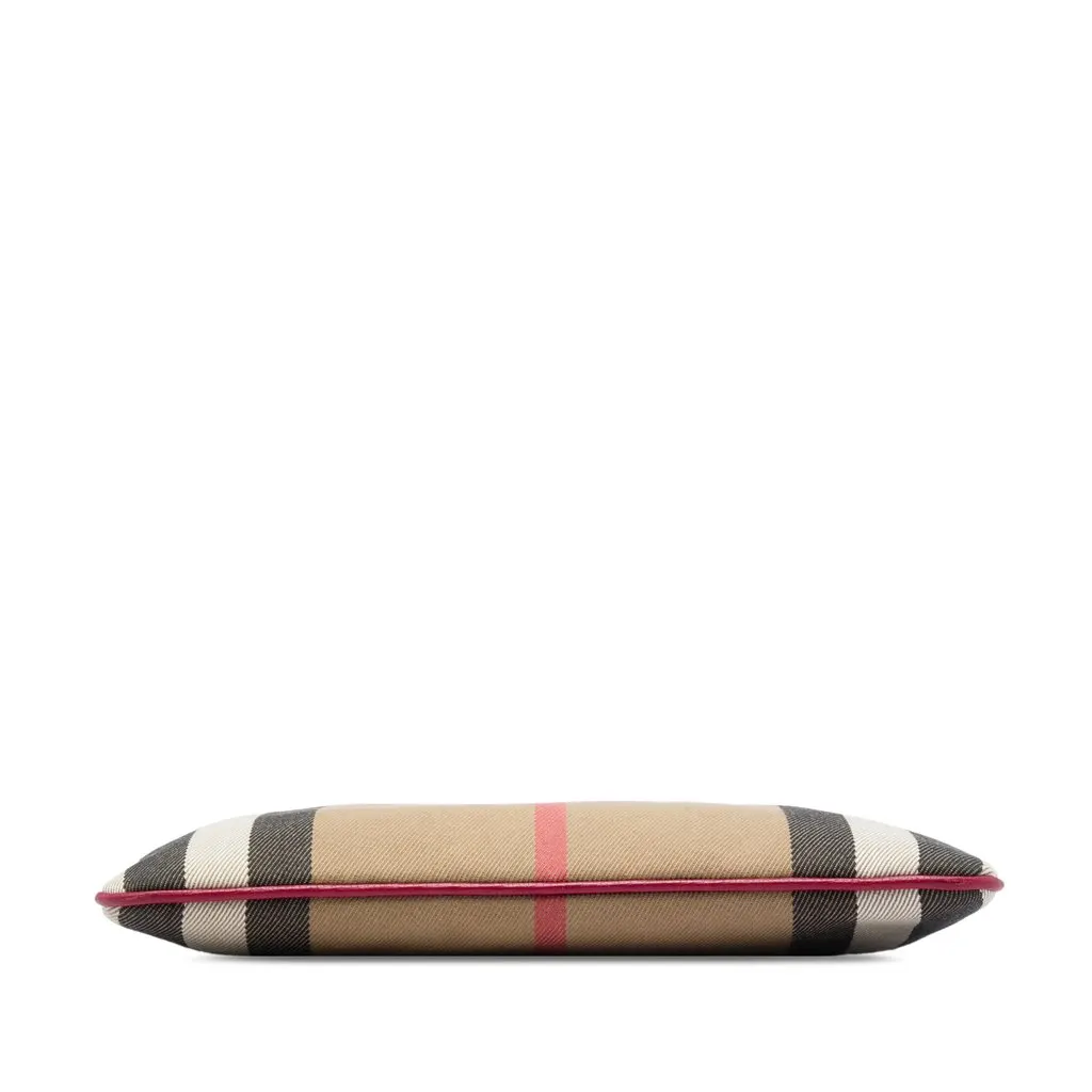 Burberry House Check Canvas Derby Peyton Crossbody Brown Very good - Inside View