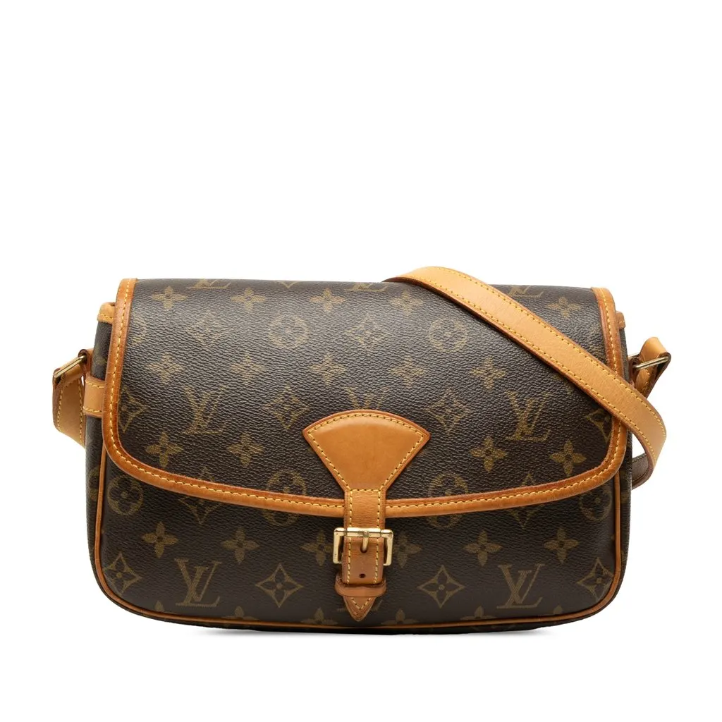 Louis Vuitton Monogram Sologne Brown Very good - Front View