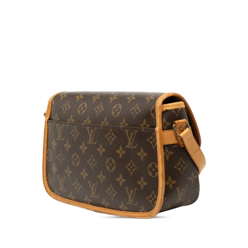 Louis Vuitton Monogram Sologne Brown Very good - Back View