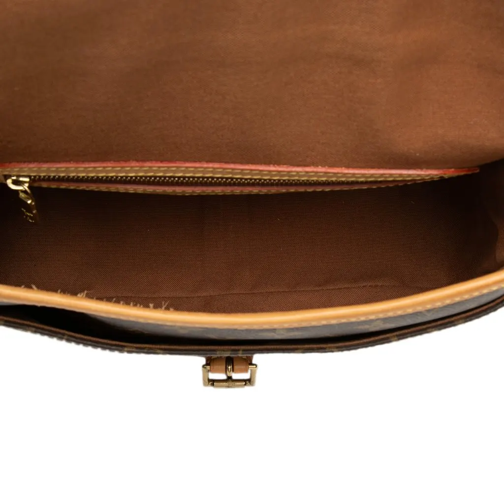 Louis Vuitton Monogram Sologne Brown Very good - Model View