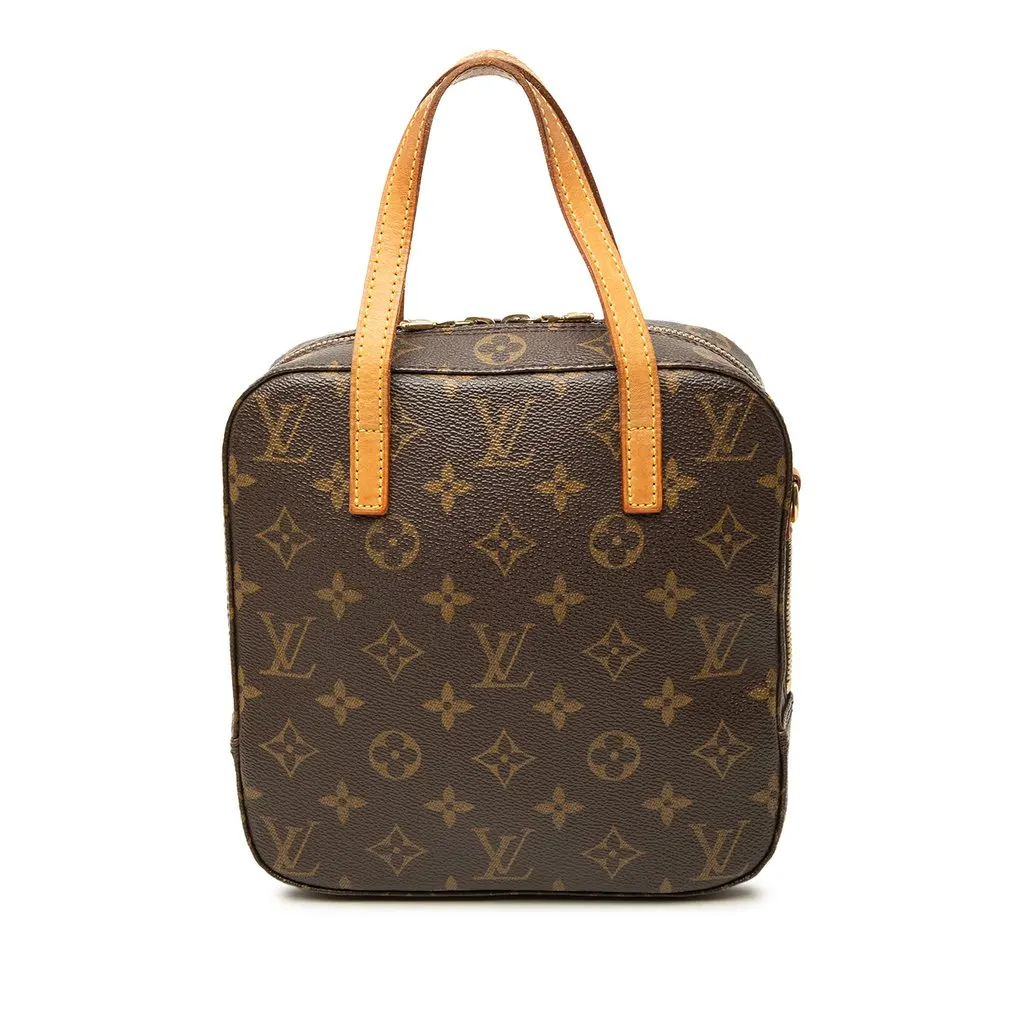 Louis Vuitton Monogram Spontini Brown Canvas Very good - Front View