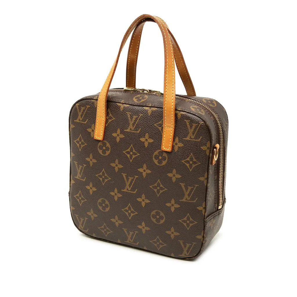 Louis Vuitton Monogram Spontini Brown Canvas Very good - Back View