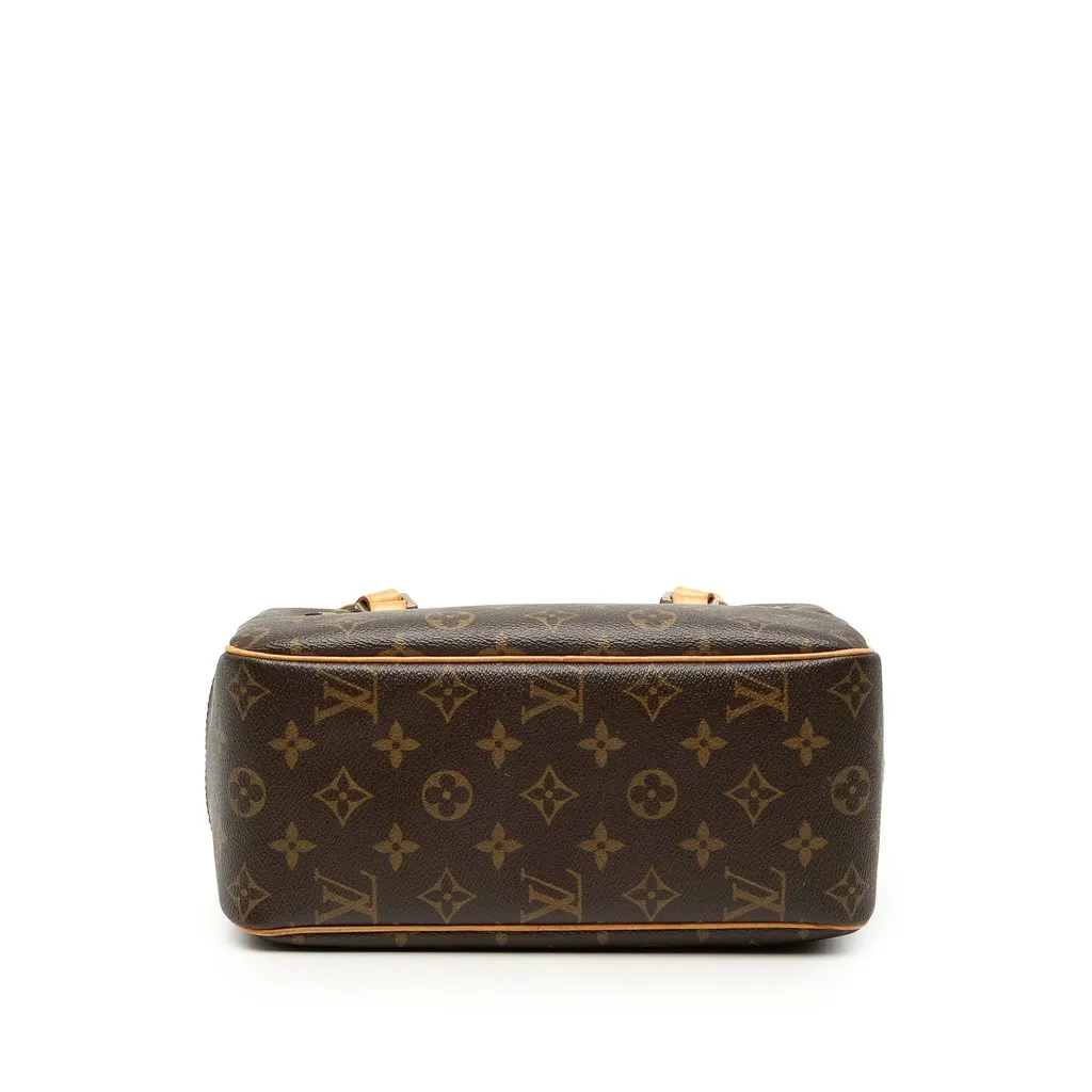 Louis Vuitton Monogram Cite MM Brown Very good - Inside View