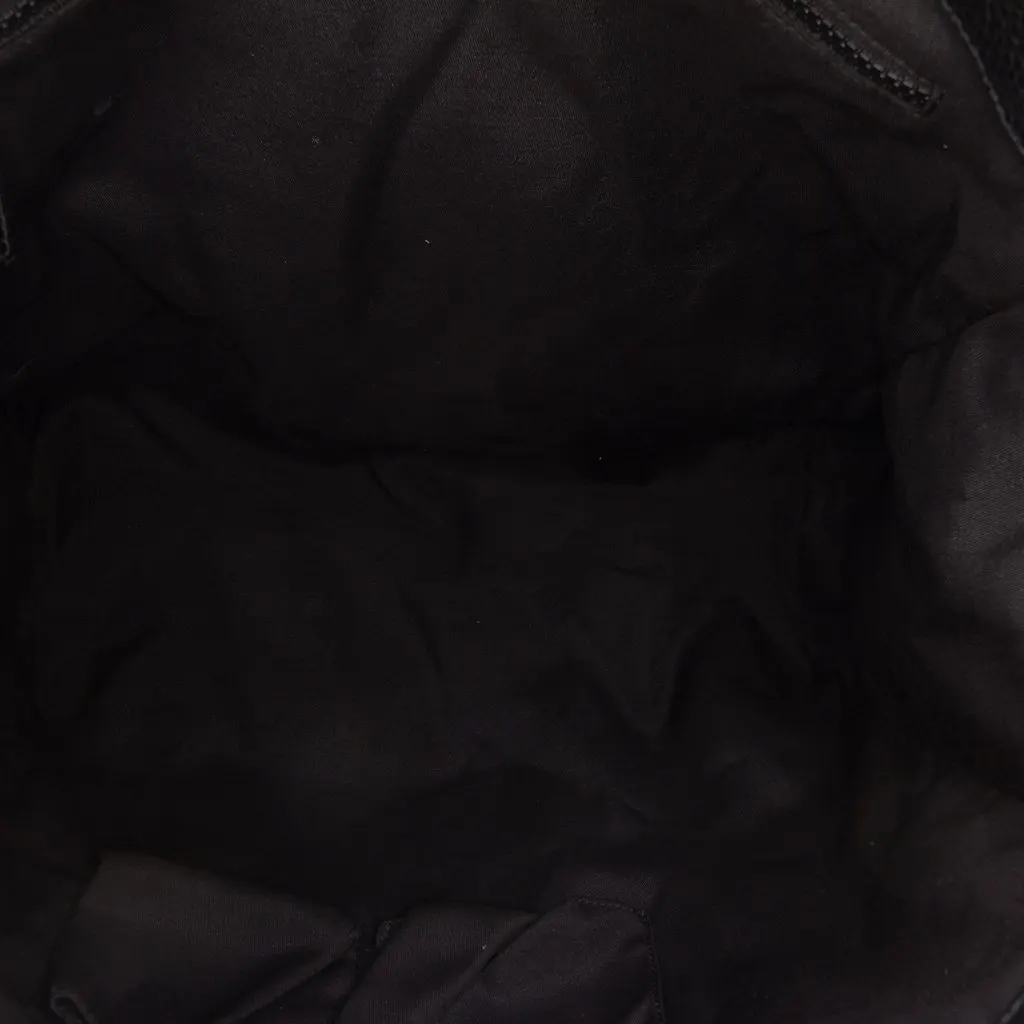 Gucci GG Nylon Web Tote Black Polyamide Very good - Model View