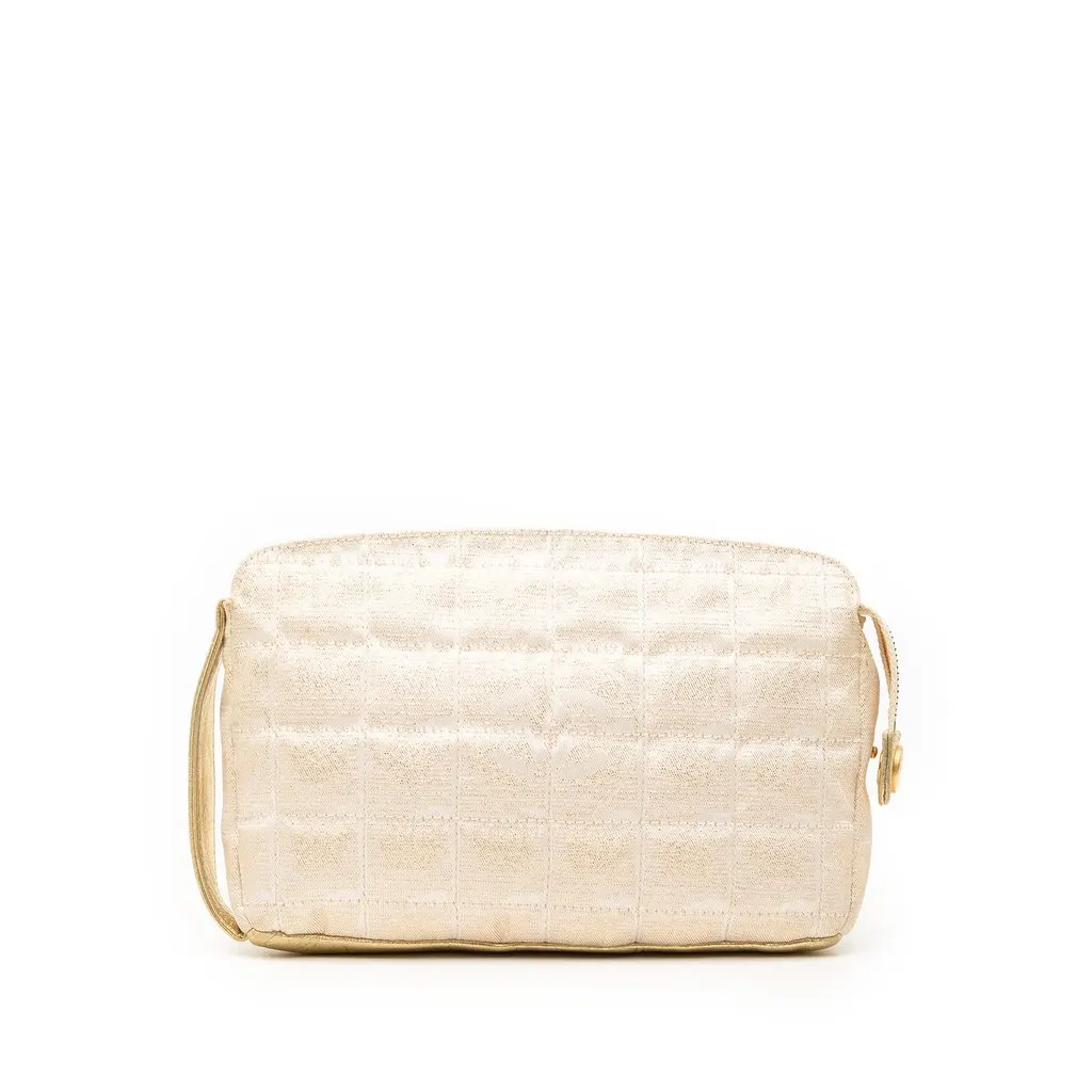 Chanel New Travel Line Canvas Pouch