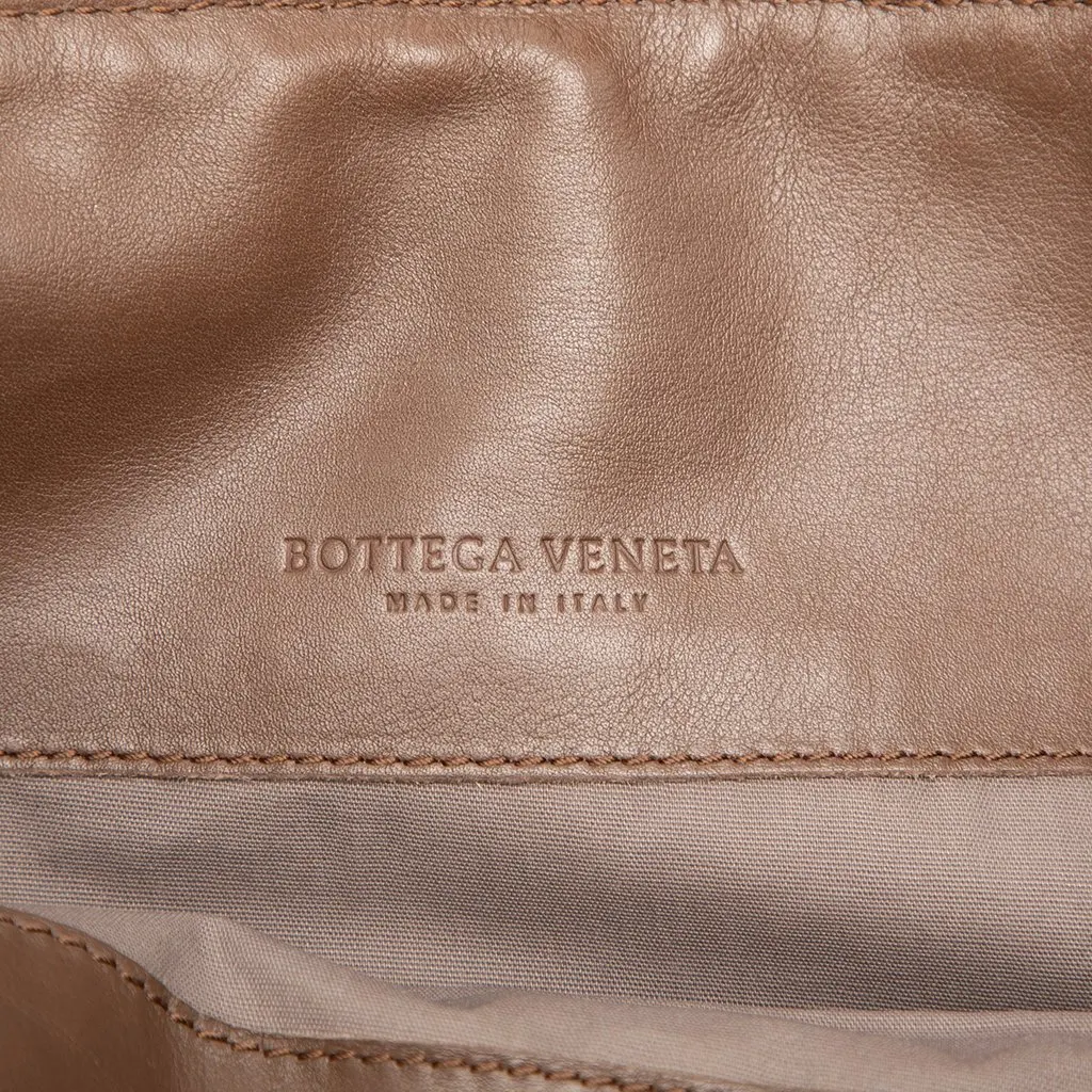 Bottega Veneta Nappa Intrecciato Messenger Bag Brown Leather Very good - Box View