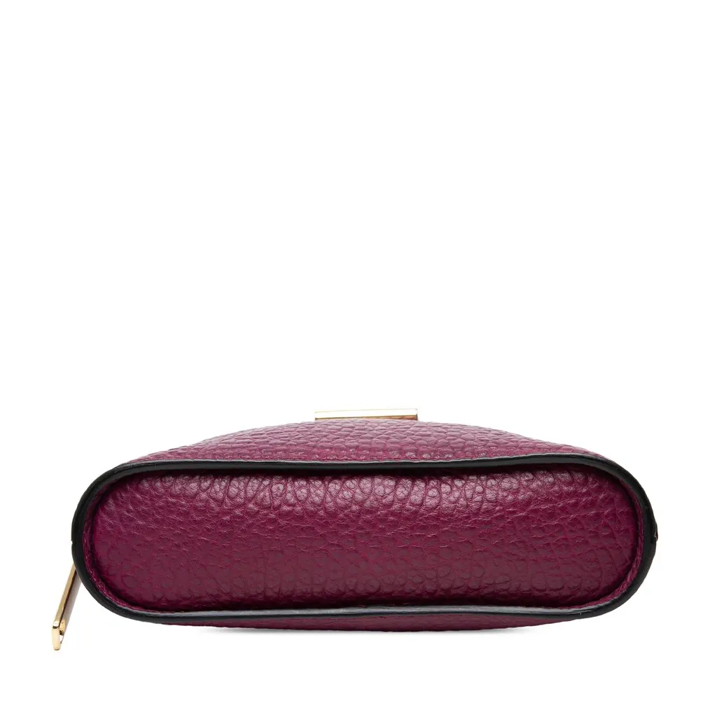 Burberry Leather Harrogate Crossbody Purple Leather Very good - Inside View