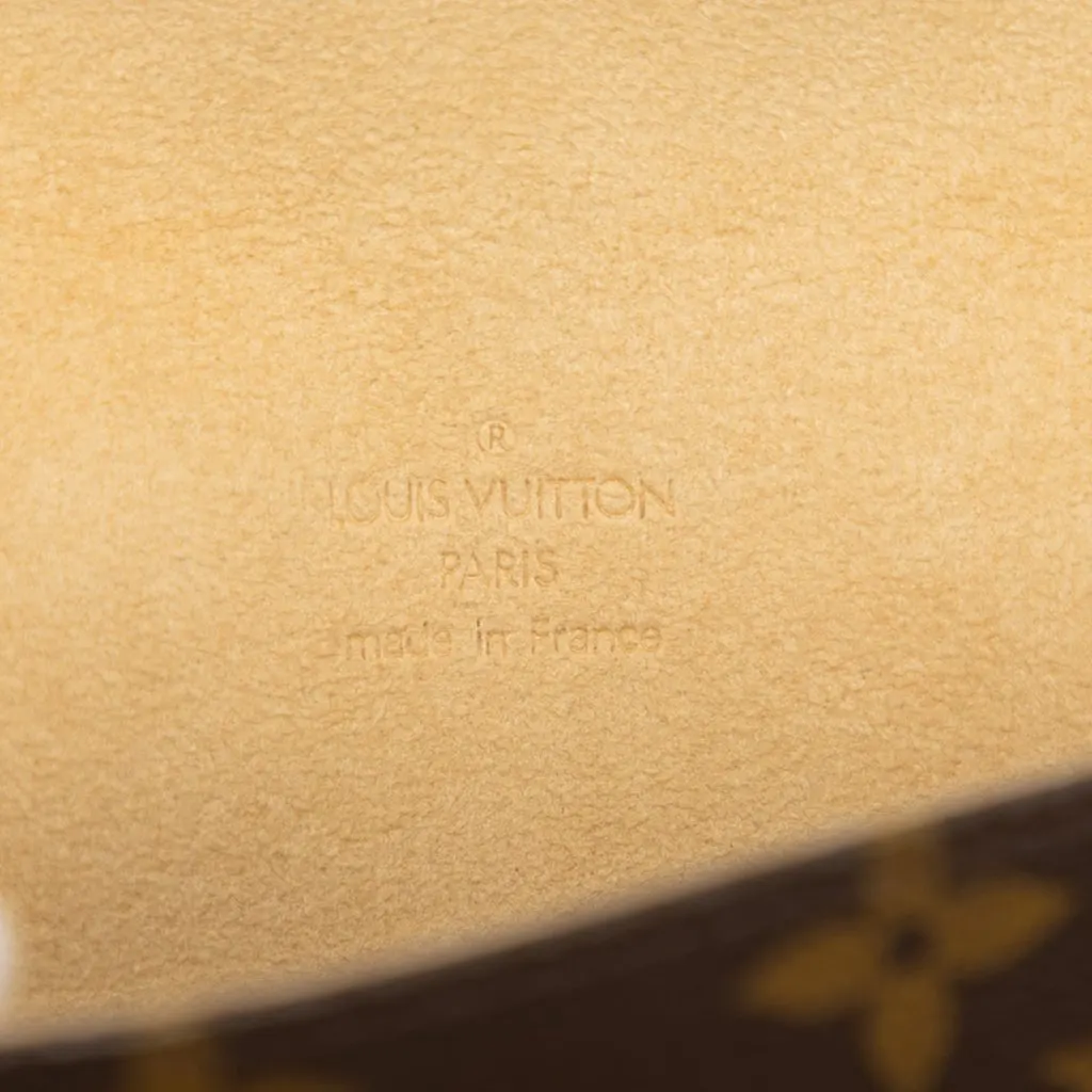 Louis Vuitton Monogram Pochette Florentine Brown Very good - Box View