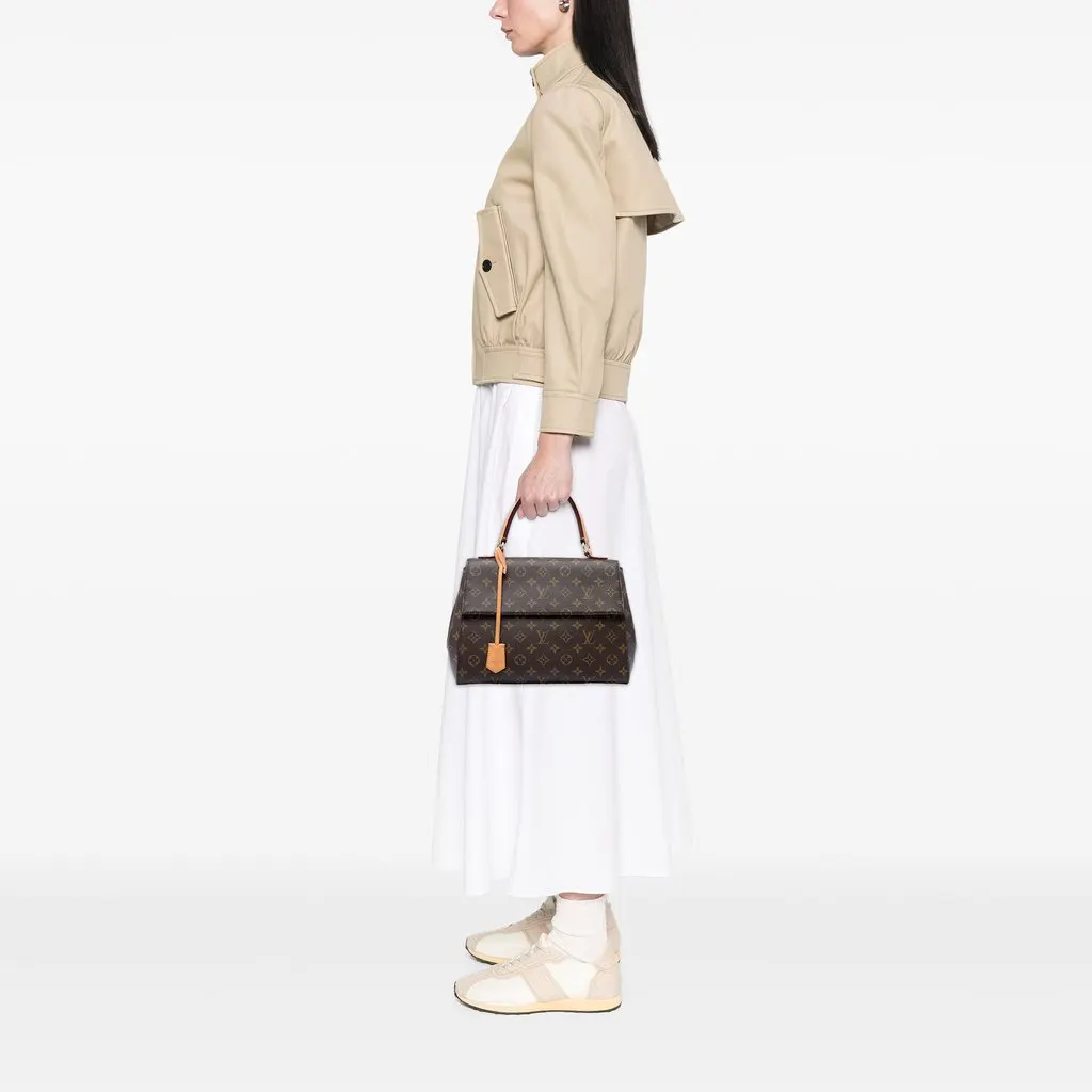 Louis Vuitton Monogram Cluny MM Brown Very good - Box View