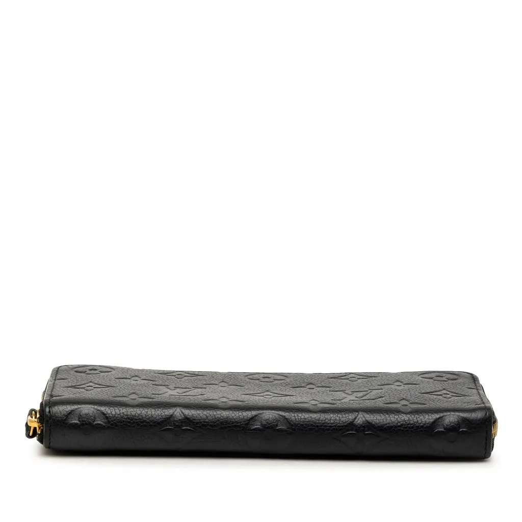 Louis Vuitton Monogram Empreinte Clemence Wallet Black Leather Very good - Inside View