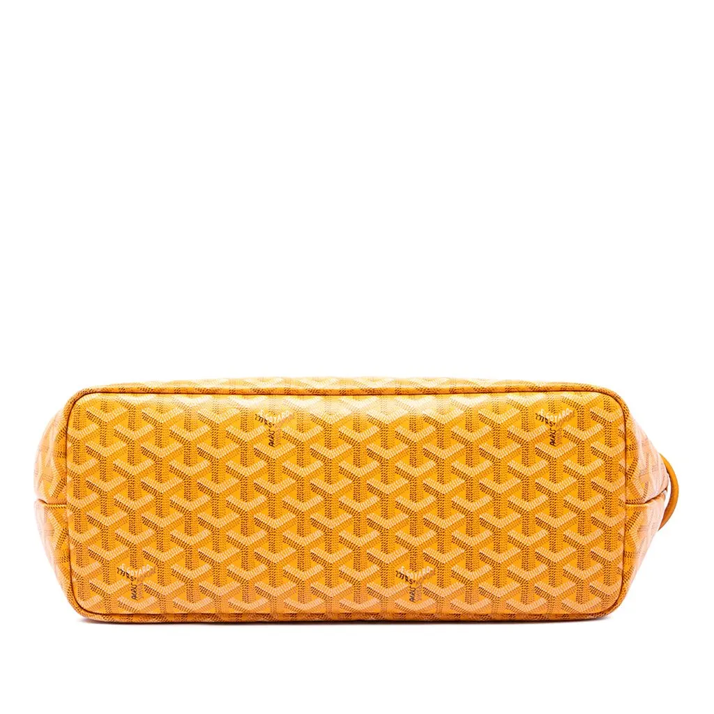Goyard Goyardine Chien Gris Pet Carrier Yellow Very good - Inside View