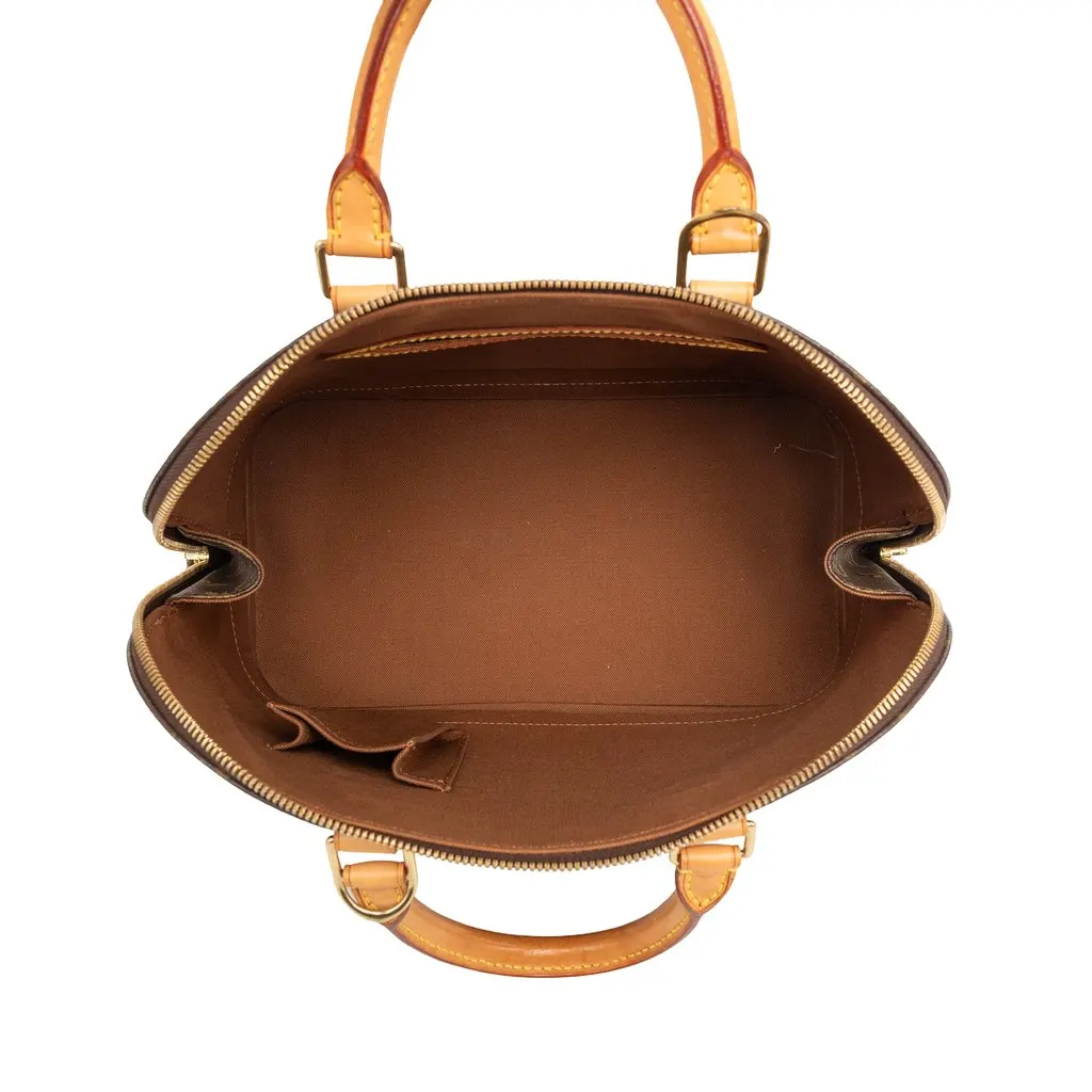 Louis Vuitton Monogram Alma PM Brown Very good - Model View