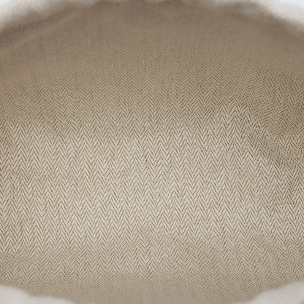 Hermès Canvas and Barenia Fourbi Pouch 20 Brown Very good - Model View