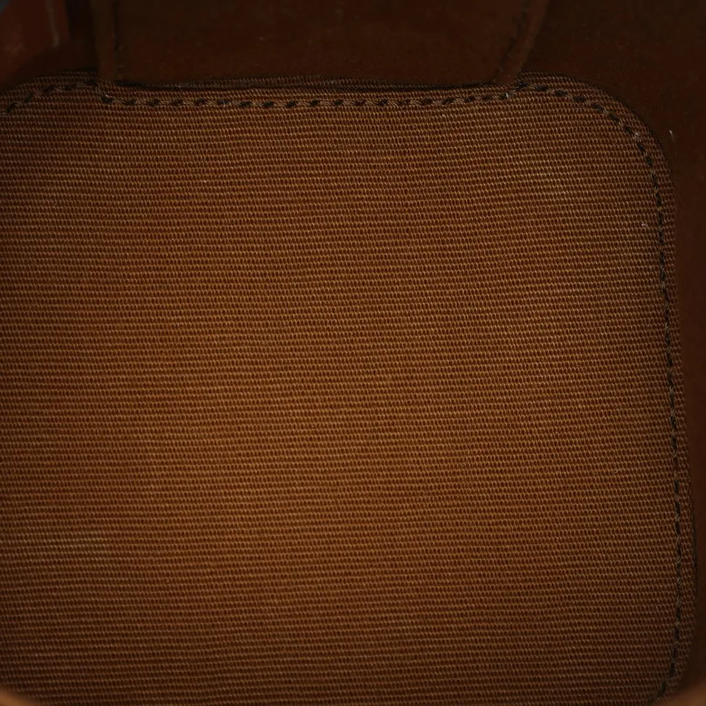 Celine Mini Triomphe Coated Canvas Vanity Case Brown Very good - Model View