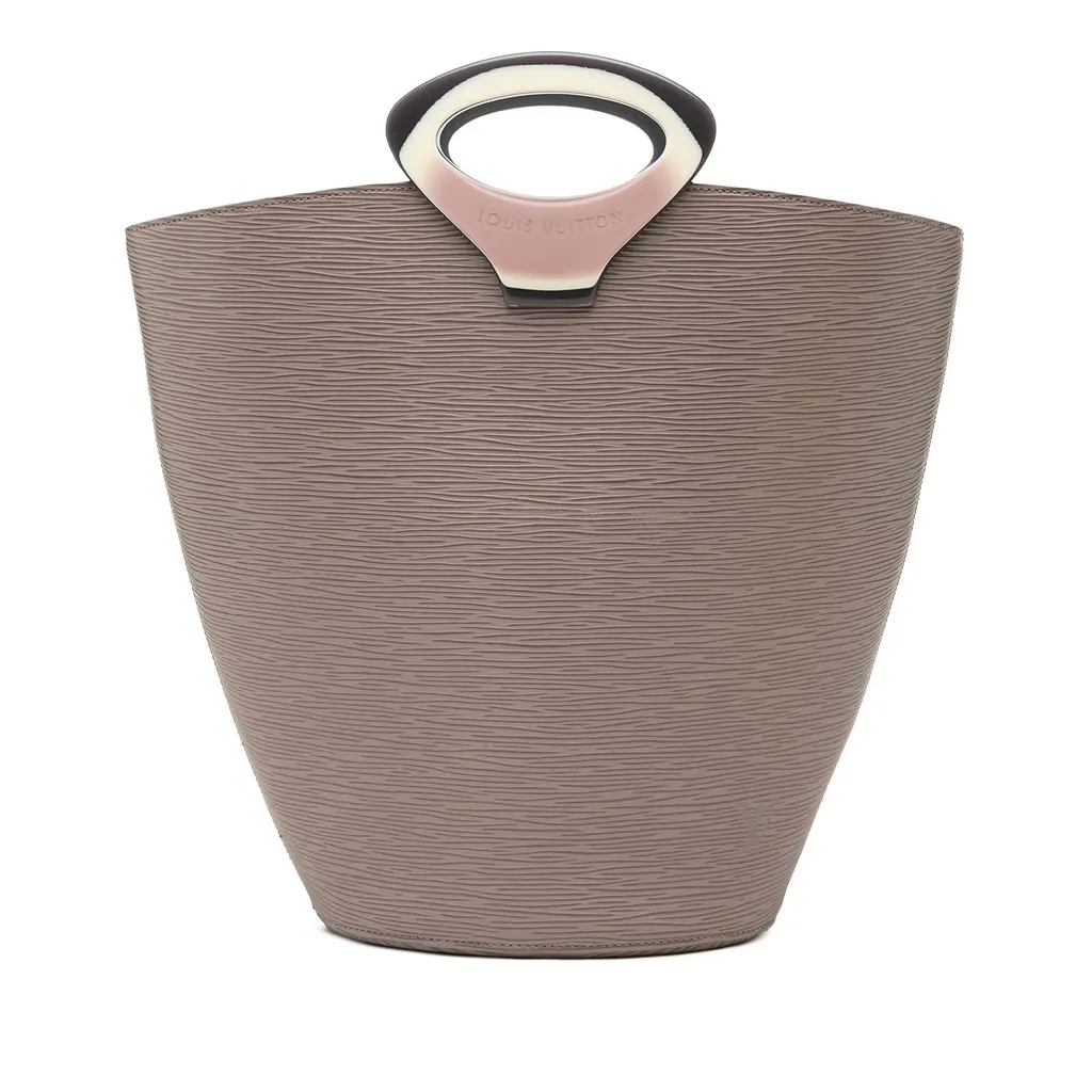 Louis Vuitton Epi Noctambule Purple Leather Good - Front View