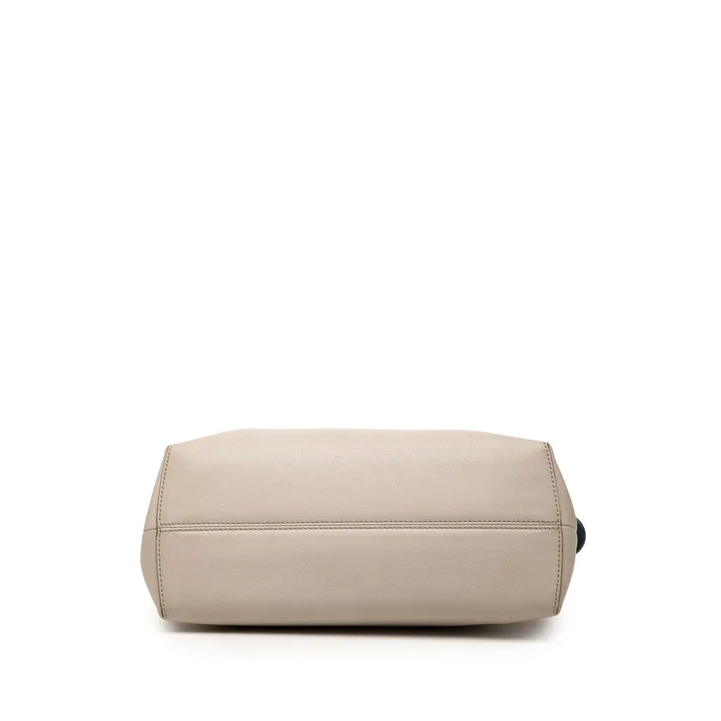 Fendi Medium Tricolor Leather By The Way Satchel Beige Leather Very good - Inside View