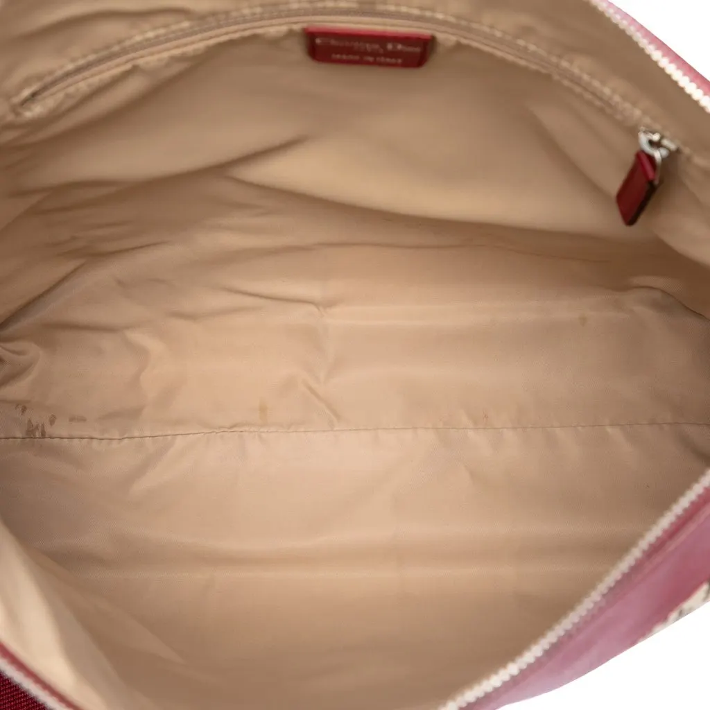 Dior Diorissimo Trotter Canvas Street Chic Crossbody Brown Good - Model View