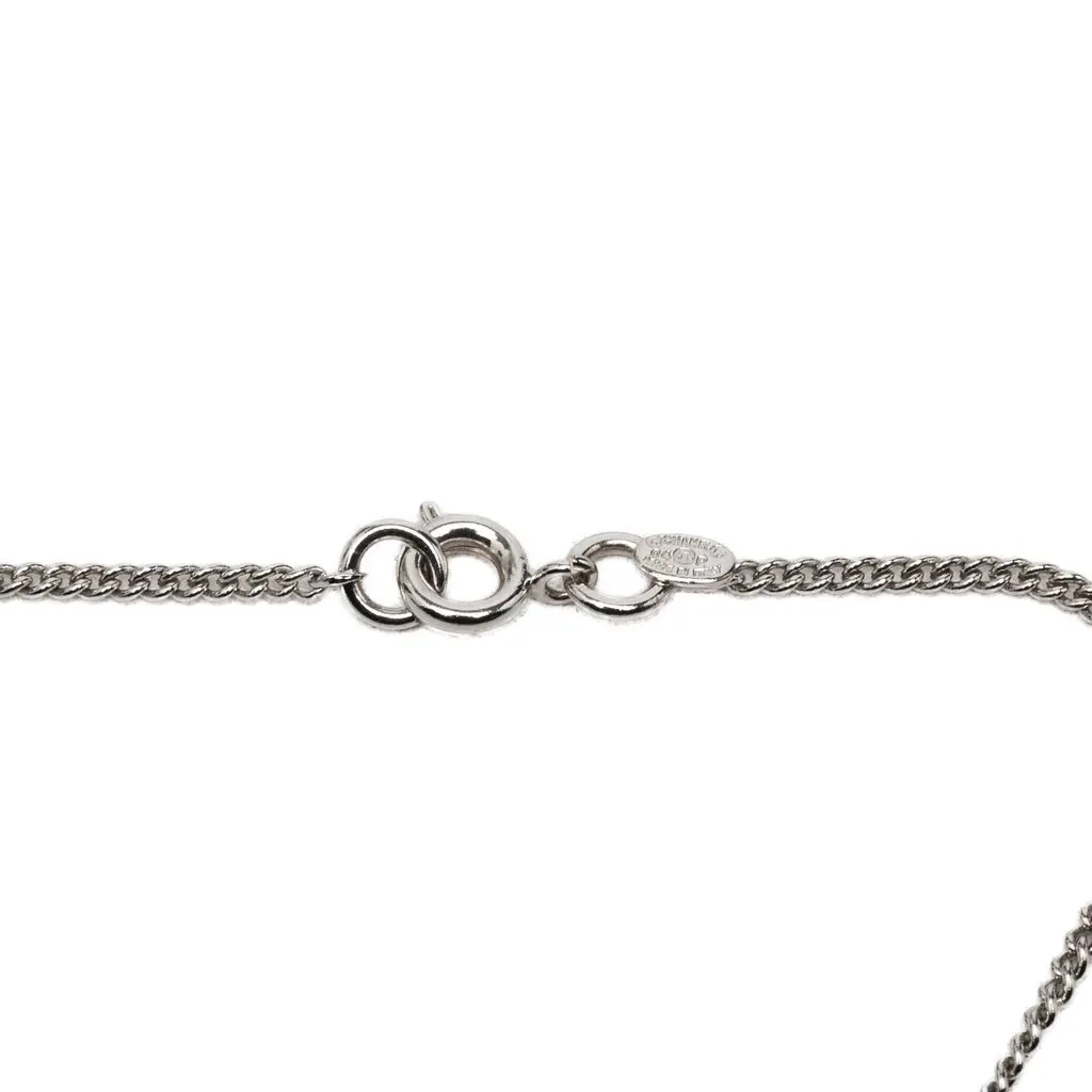 Chanel CC Brass Enamel Icon Charm Bracelet Silver Brass Very good - Model View