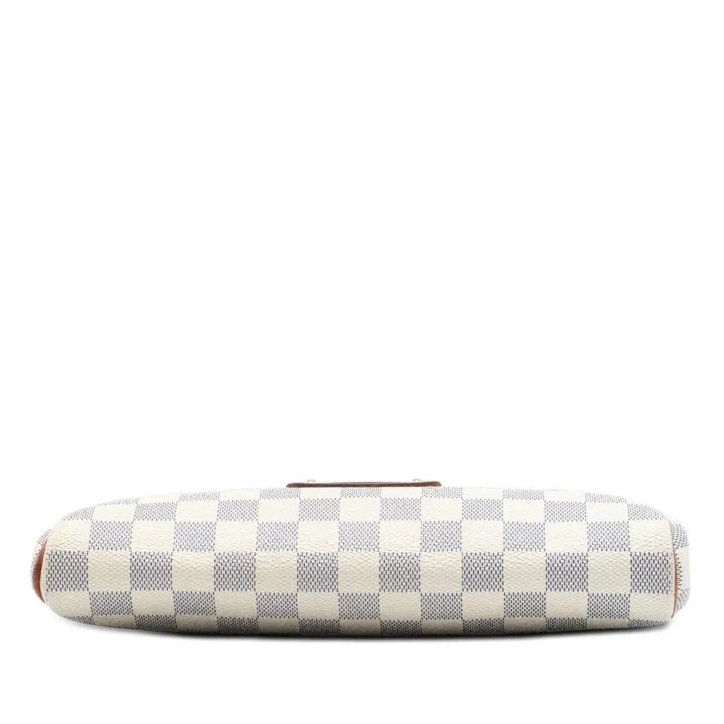 Louis Vuitton Damier Azur Eva White Canvas Good - Inside View