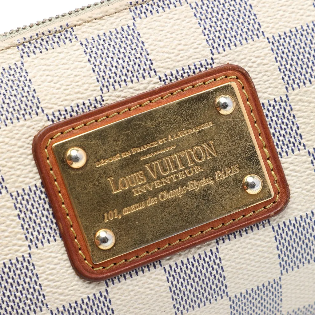 Louis Vuitton Damier Azur Eva White Canvas Good - Box View