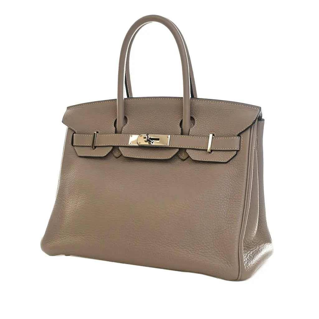 Hermès Togo Birkin Retourne 30 Brown Leather Very good - Model View